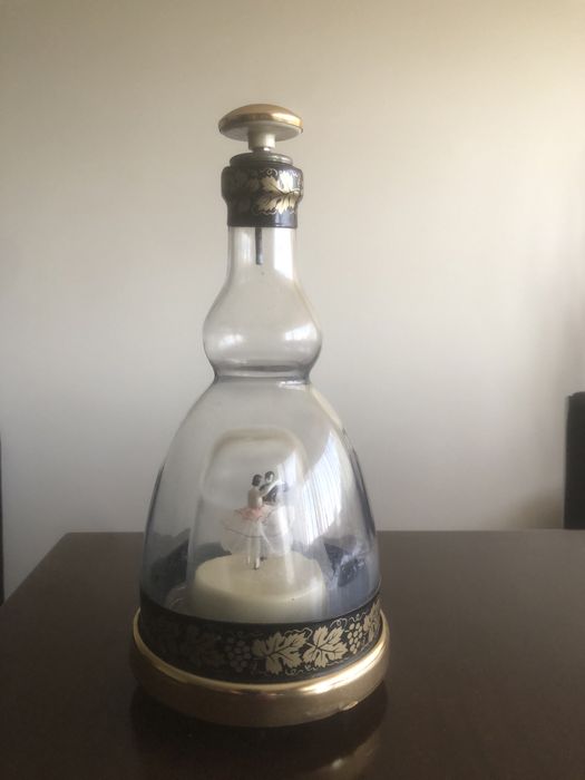 Garrafa com musica a funcionar made in japan antigao