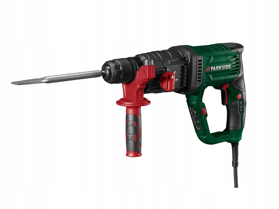 Wiertarka Młot Udar Parkside PBH 1050W 230V SDS Walizka Akcesoria