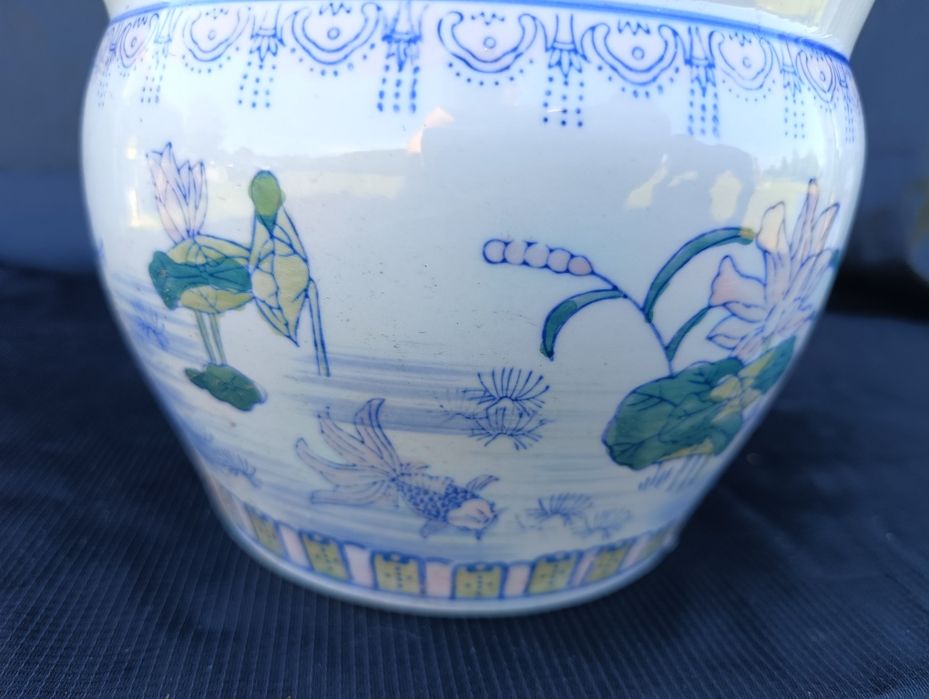 Ceramiczna donica osłonka na doniczkę