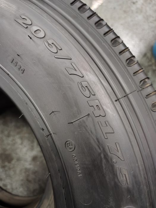 Pneu 205/75r17.5 124/122M LingLong F820 com 100% piso