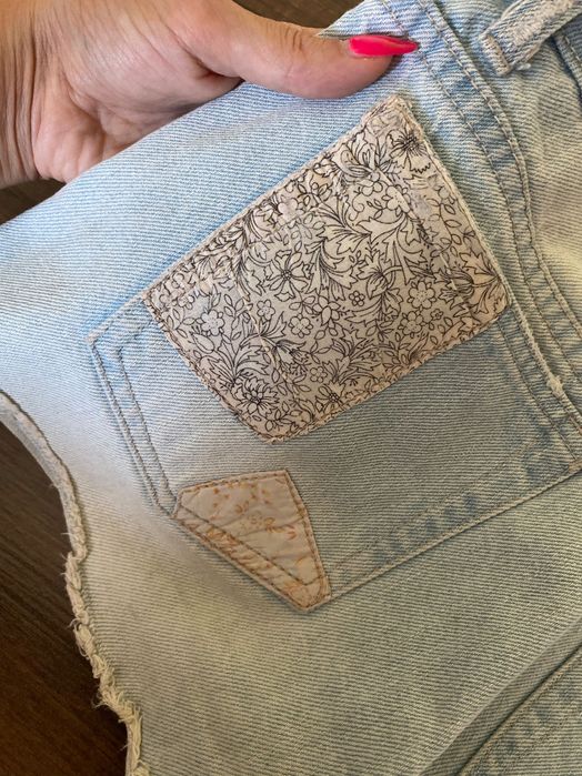 Szorty jeansowe topshop