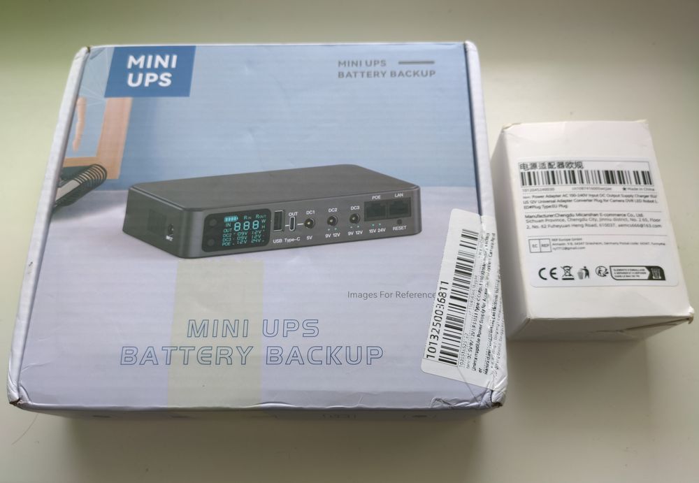 ИБП для роутера Mini UPS Skazeke D1 на 18000mAh + БП 12v 2a