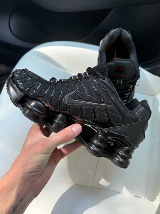 (ОПЛАТА ПІСЛЯ ОГЛЯДУ)Nike Shox TL Black Найк Шокс ТЛ Чорні