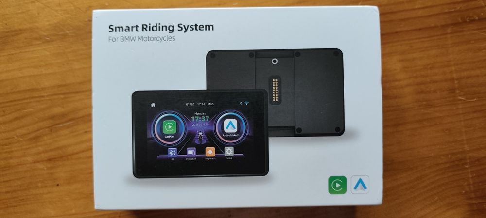 Carplay android auto motos bmw