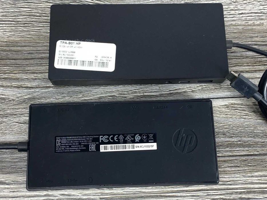 Док-станція HP USB-C Universal Dock HSA-B005DS / HP USB-C TPA-B01