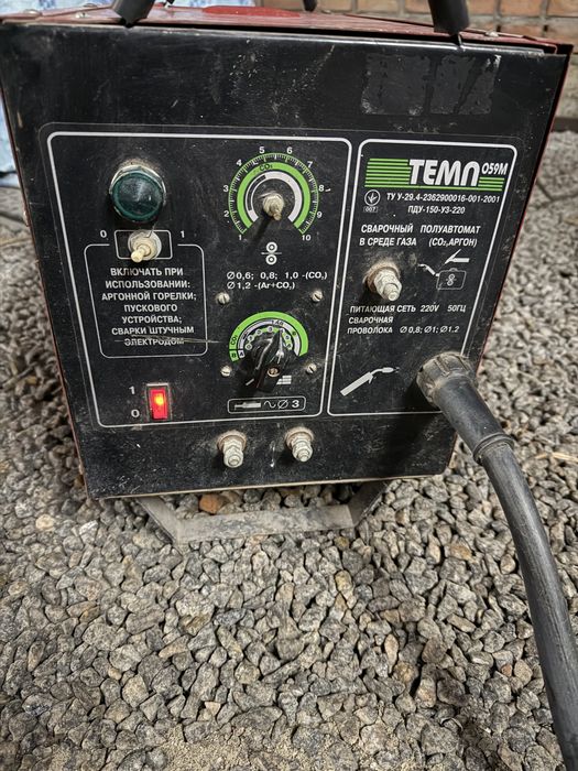 Сварочный аппарат Темп 059м полуавтомат пускозарядное