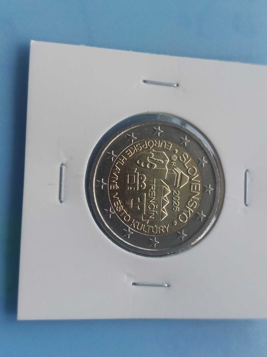 Moedas 2 euros 2026 Novidades