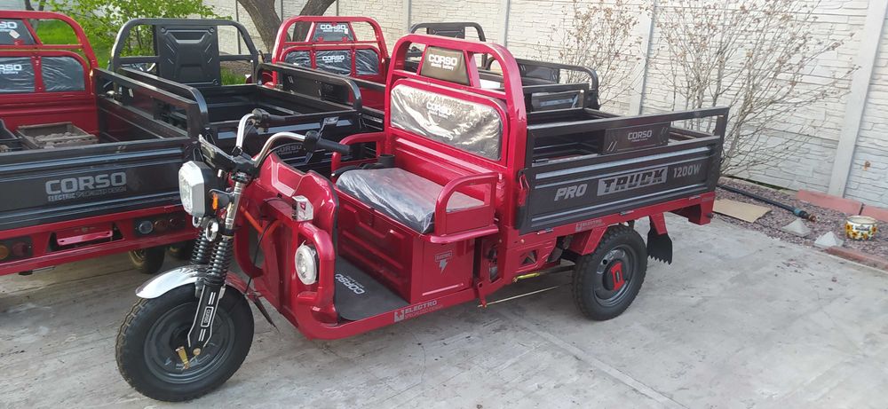 Электротрайк Corso TRUCK PRO 1200W, 72V/52Ah