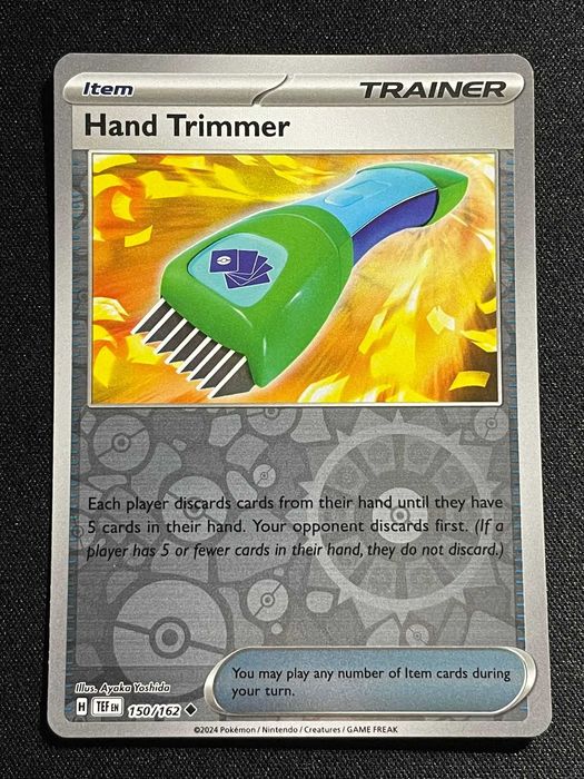 Carta Pokémon Hand Trimmer 150/162 Temporal Forces