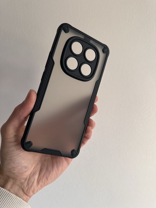 Etui Plecki + SZKŁO cały ekran do XIAOMI REDMI NOTE 14 PRO 4G / 5G