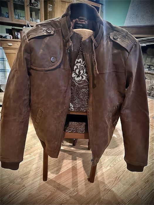 Куртка з чистої Натуральної Шкіри