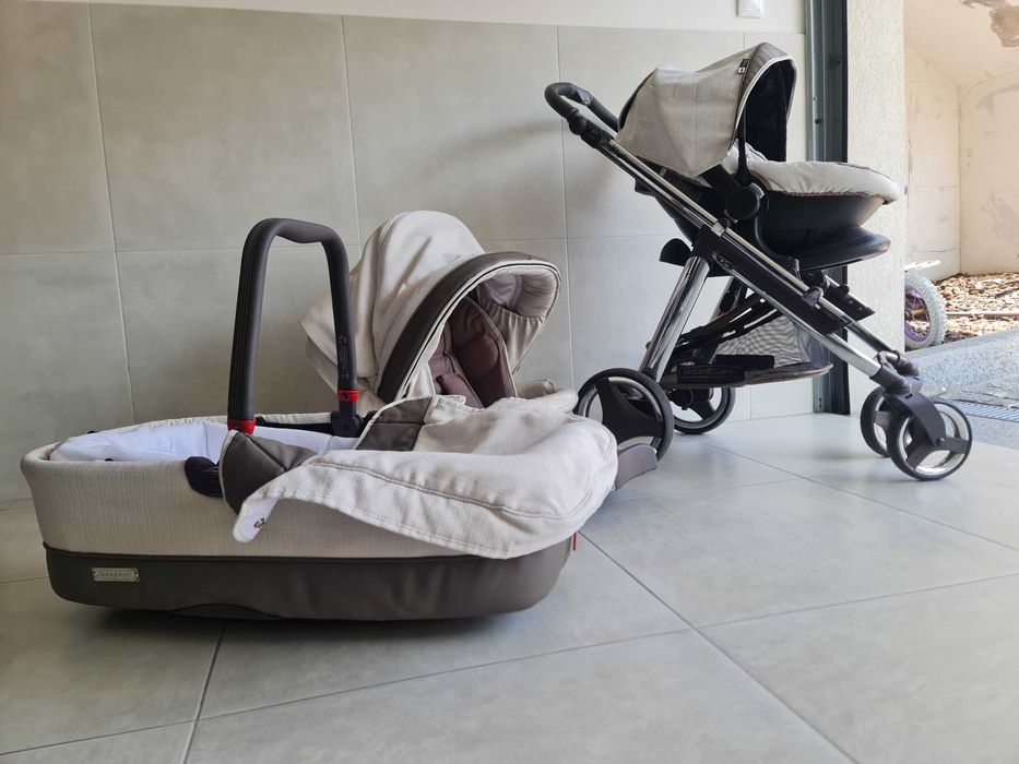 Conjunto carrinho bebé