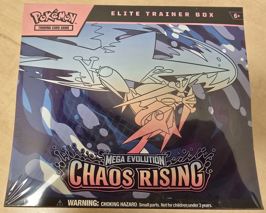 Pokemon TCG Mega Evolution Chaos Rising ETB