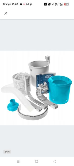 Oczyszcza z do wody basenowej skimmer  powierzchniowy INTEX 2800 basen
