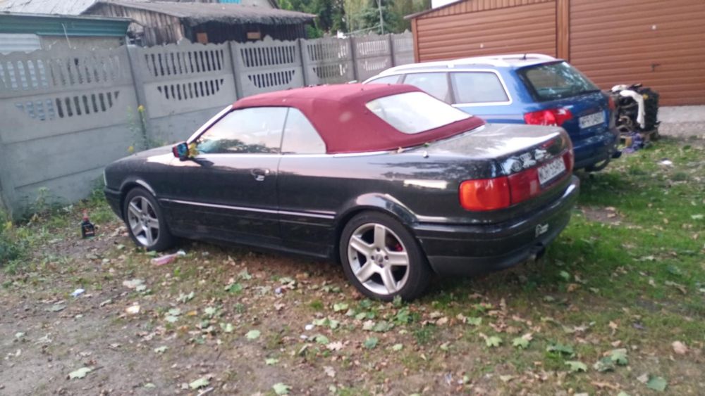 Audi 80 cabrio 2.0benzyna możliwa zamiana