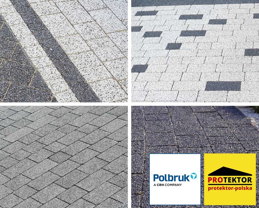 kostka Trento POLBRUK betonowa płyta taras przejście ścieżka weranda