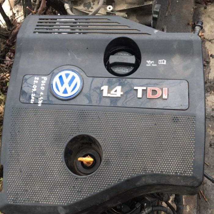 Мотор 1.4 TDi насос форсунка AMF BNM VW Polo Skoda Fabia Поло Фабія