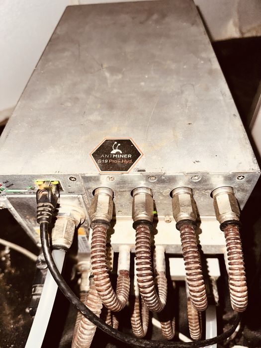 Antminer s19 pro+ hydro 198th