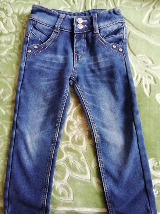Теплі джинси на дівчинку