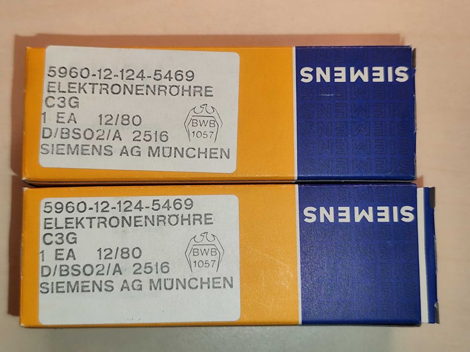Para lamp Siemens C3g NOS NIB