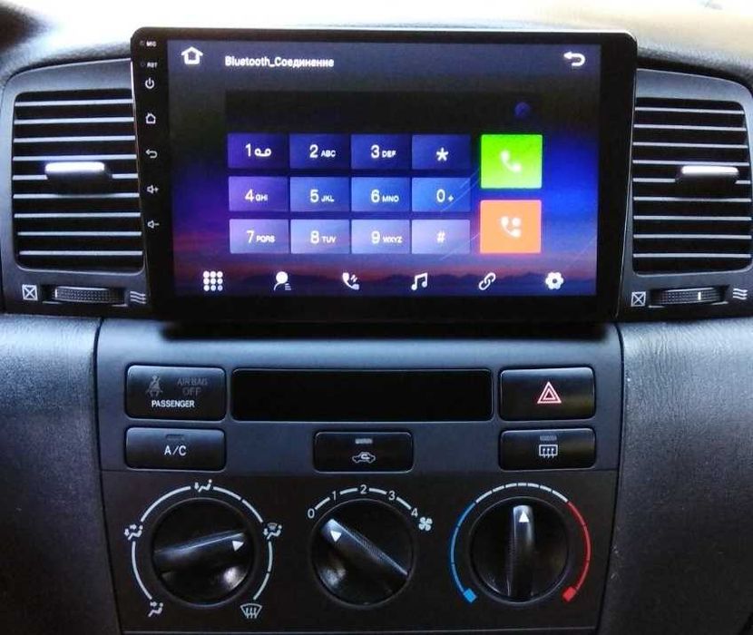 Магнитола 9" 10" Android WiFI GPS BТ DSP SupBass TV INET Navi DVR 2din