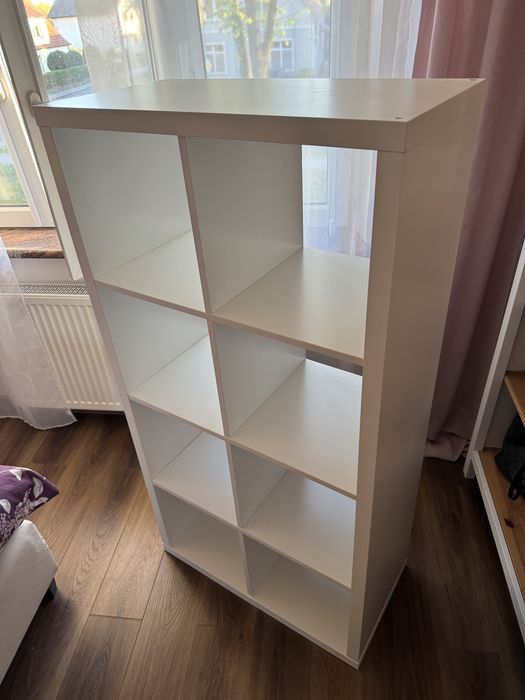 Regał Ikea Kallax 2x4 4x2 biały