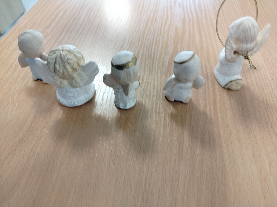 Figurki aniołki razem lub osobno