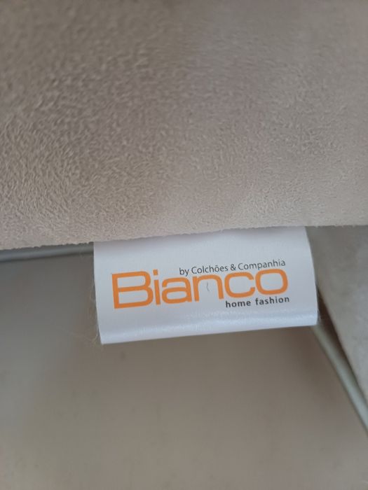 Cama solteiro sommier com cabeceira e colchão da COLCHÕES & COMPANHIA