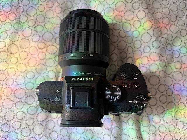 Sony a7 III w zestawie z obiektywem