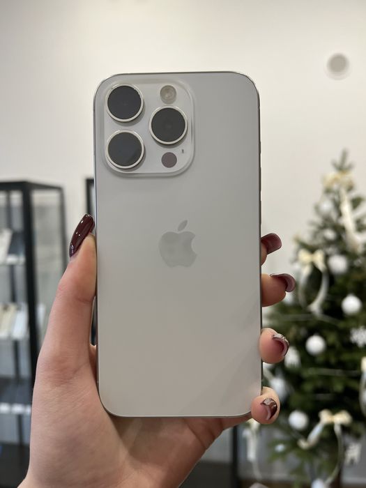 Telefon iPhone 15 PRO 256GB Biały Apple Gwarancja iTrade
