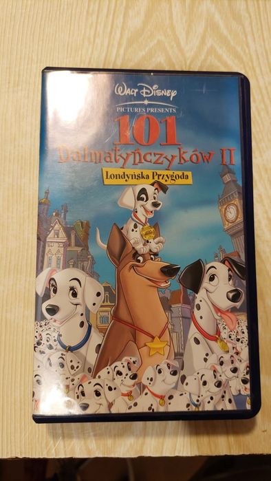 Kaseta VHS - 101 Dalmatyńczyków