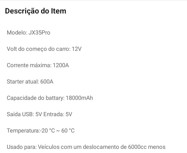 Booster de Arranque