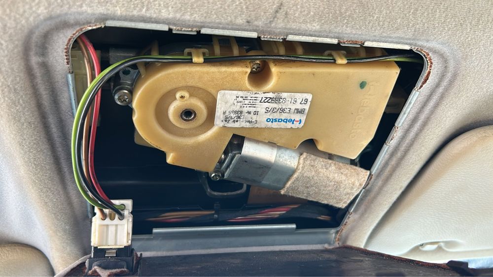 Motor teto de abrir e36