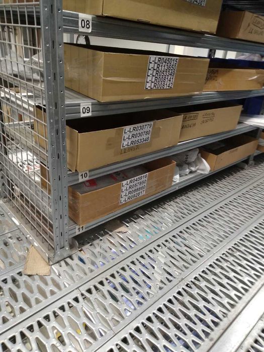 Палетний стелаж для складу Великий стелаж з полками Мезонін для складу