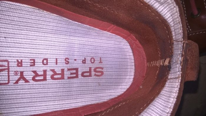 Туфли Sperry Top-sider 42-43.оригінал 100%.кожа товста і мягка.