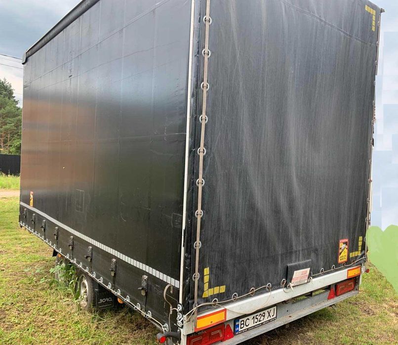 Тент Штора Причіп Niewiadow BR2 2017