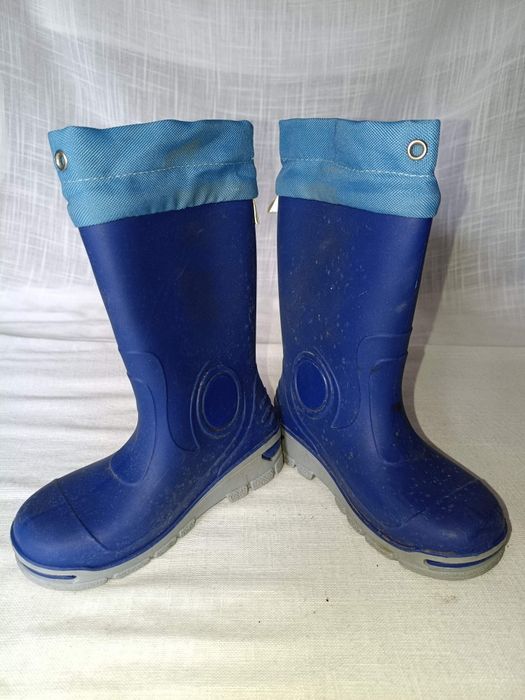 Kalosze Muflon dla dziecka r26 wkł 17 cm wys 23 cm