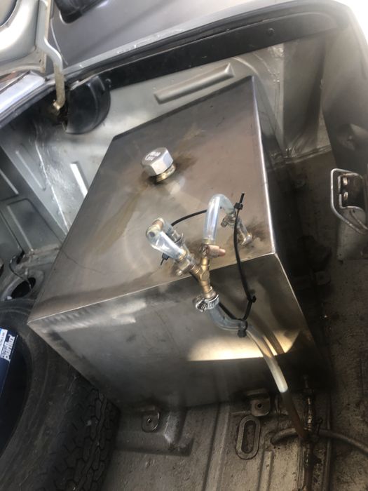 Deposito 30 litros inox de combustivel