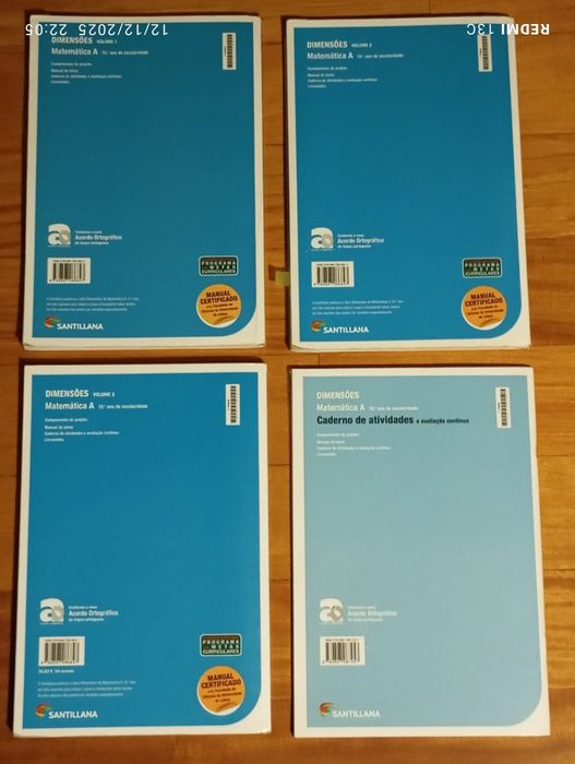 Livros de matemática A