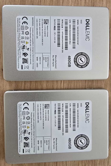 dysk serwerowy DELL 480GB SSD SATA Read Intensive 6Gbps 512e NOWY