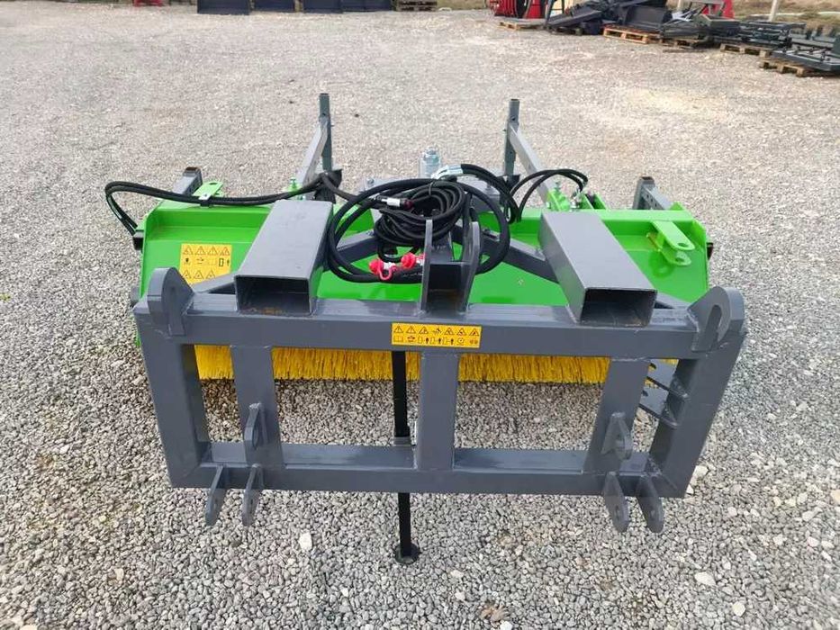 Zamiatarka szczotka 40/60cm siłownik wózek widłowy/traktorki/tuz/euro