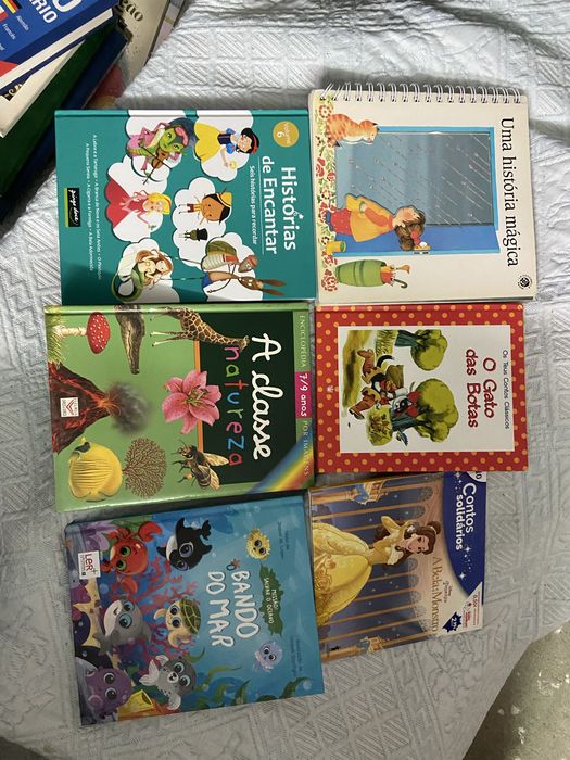 6 livros varios precos