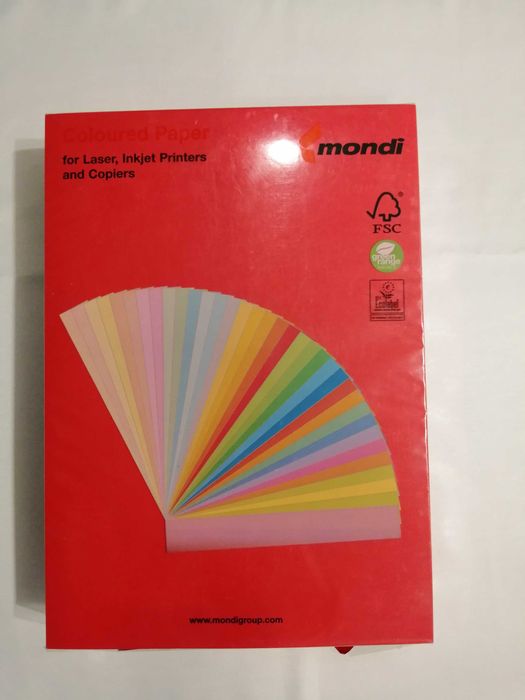 Кольоровий щільний папір А4, 160 г/м2, 250 л, для принтера , Mondi
