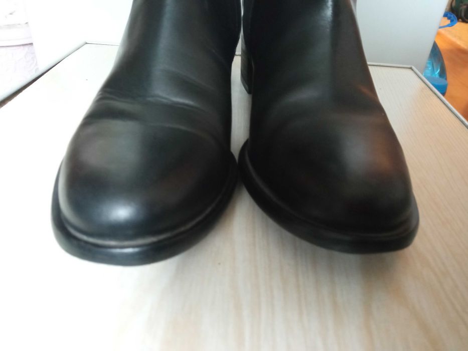 Чоботи жіночі, розмір 35-36, натуральна шкіра