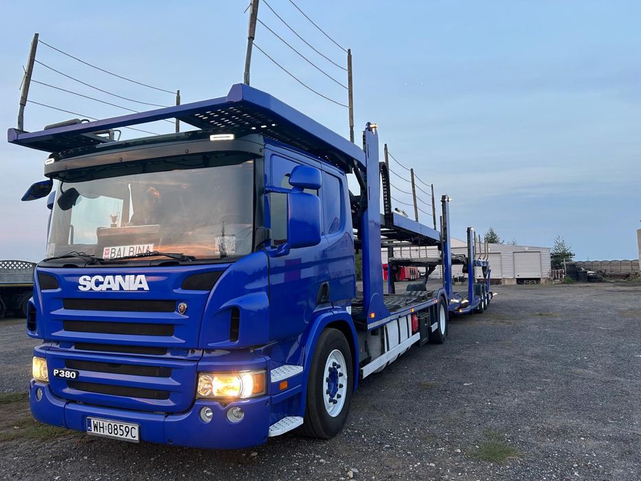 SCANIA P380 Autotransporter  Lohr