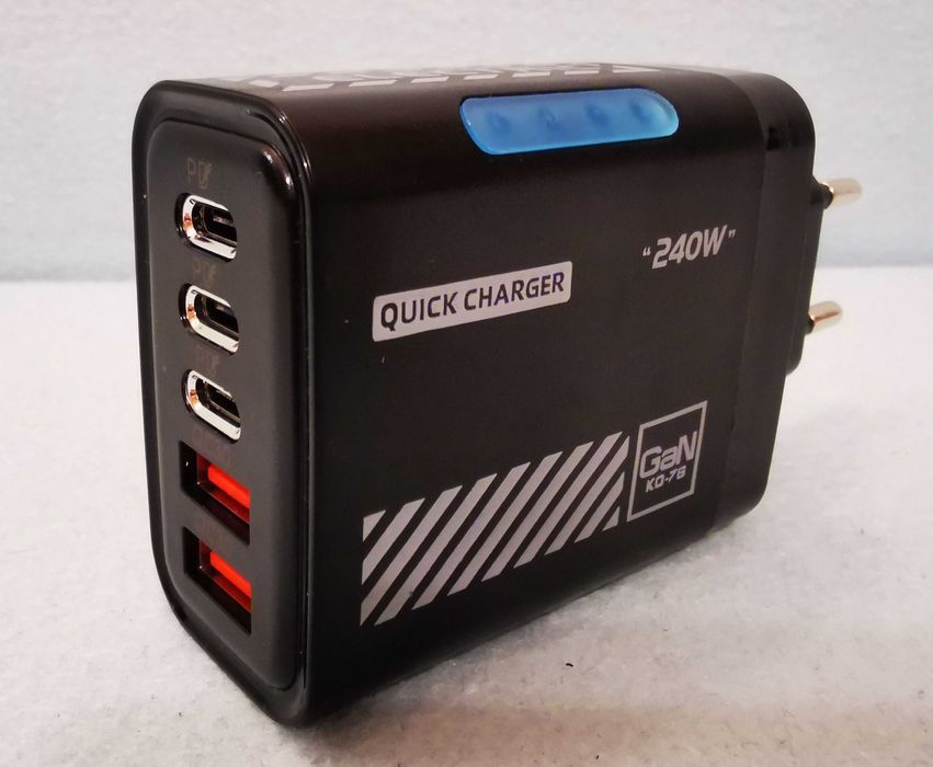 Mocna Ładowarka Quick Charger QC-3.0 - 5 Portów USB