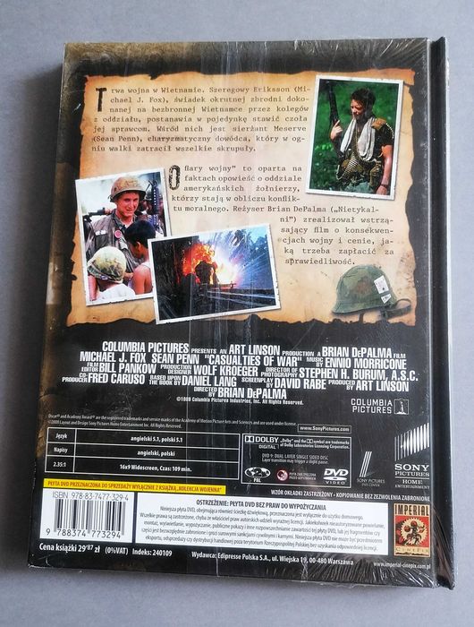 Ofiary wojny- Kolekcja Filmy Wojenne - DVD folia