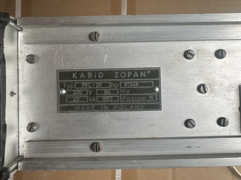 Miernik czestotliwosci Zopan PFL-20 Nixie