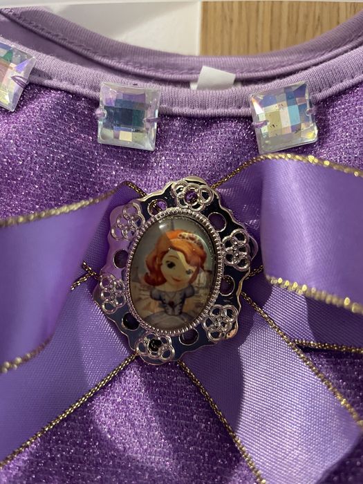Vestido Princesa Sofia tamanho criança 110