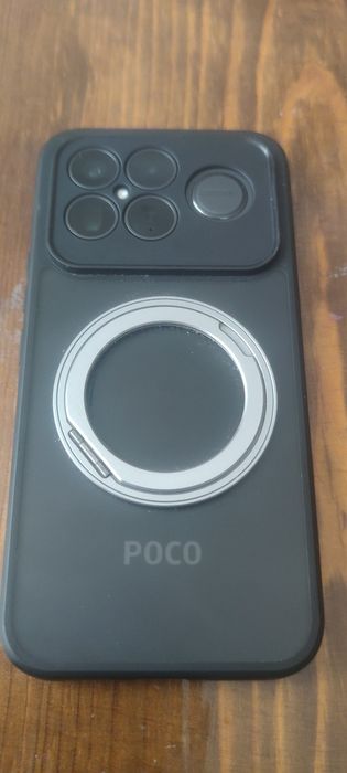 Протиударний чохол з відкидним MagSafe-кільцем/підставкою для Poco F8 Ultra